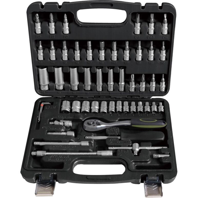 Heinner trusa 52 piese 1/4" cr-v,  Chei si truse chei | electropc.ro