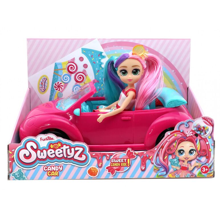 Papusa sweetyz  si masina decapotabila,  Papusi | electropc.ro