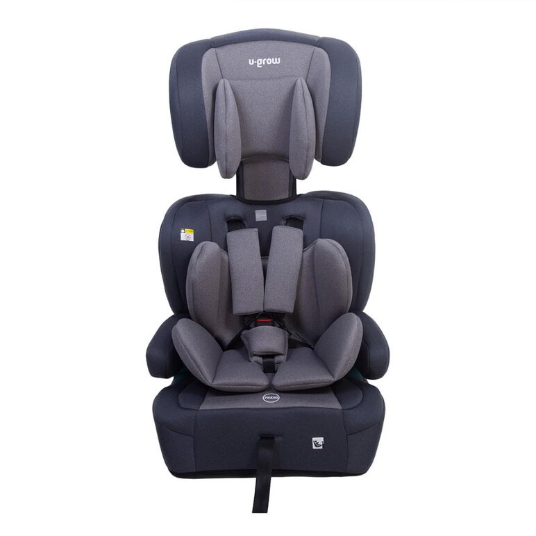 Scaun auto/inaltator 76-150cm(15m-12y), r129, isofix, gri, u-grow,  Scaune auto copii | electropc.ro