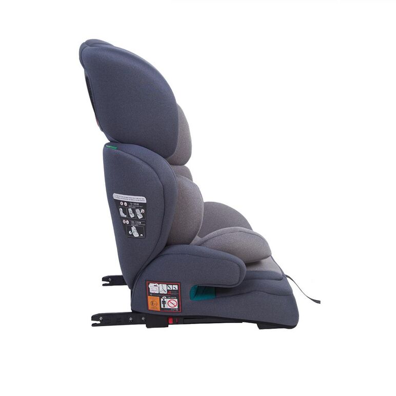 Scaun auto/inaltator 76-150cm(15m-12y), r129, isofix, gri, u-grow,  Scaune auto copii | electropc.ro