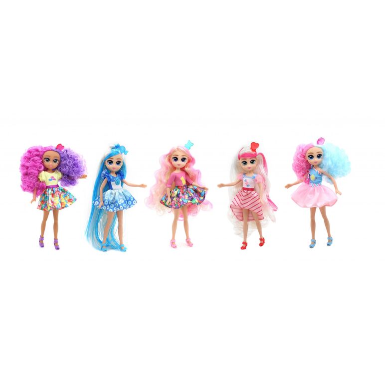Set 5 mini papusi, sweetyz, 12 cm,  Papusi | electropc.ro