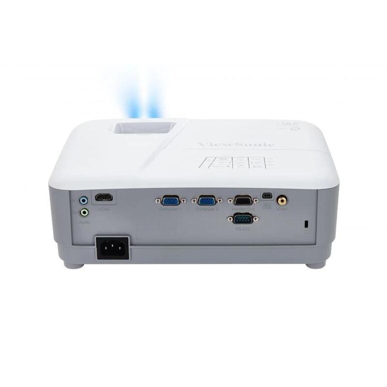Videoproiector viewsonic pa503s, svga 800* 600, 3.800 lumeni, 22.000:1, lampa 5.000 ore/ 15.000 ore ecomode, zoom optoc 1.1x, dimensiune maxima imagine 300", 27-31 db, d-sub, hdmi, audio in/ out, boxa 2w, rs232, usb type mini b, 2.2 kg, cablu vga inclus, ,  Videoproiectoare | electropc.ro