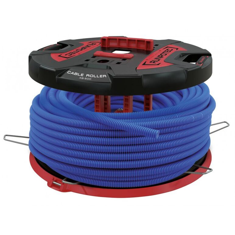 RUNPOTEC XB 500/XB500 - derulator tamburi, diametru 500 mm, max 800 kg, 10136,  Sisteme pentru role de cablu | electropc.ro