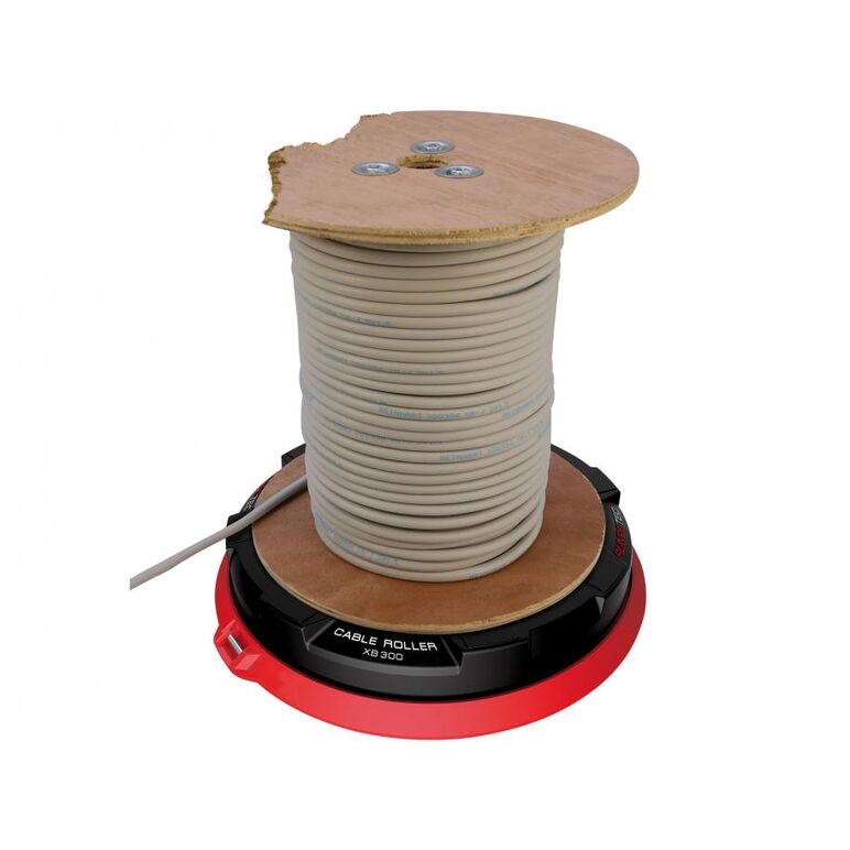 Derulator cablu RUNPOTEC XB 300/XB300 – 300mm, 300kg | electropc.ro,  Sisteme pentru role de cablu | electropc.ro