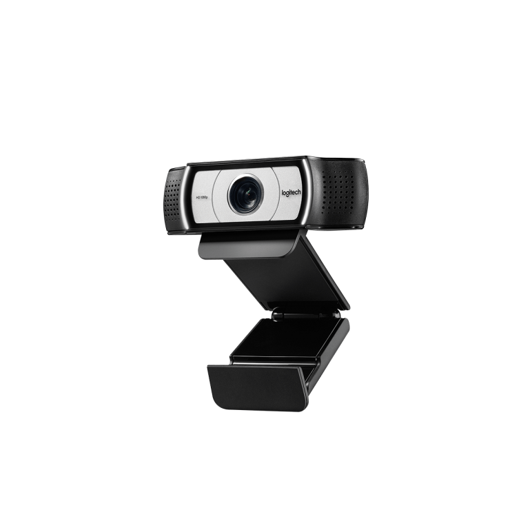 Camera web logitech c930e hd 1080p, senzor cmos, rezolutir video 1920 x 1080 pixeli, interfata usb 2.0, functii h.264/svc video compression; zoom 4x - 1080p autofocus, negru,  Camere Web | electropc.ro