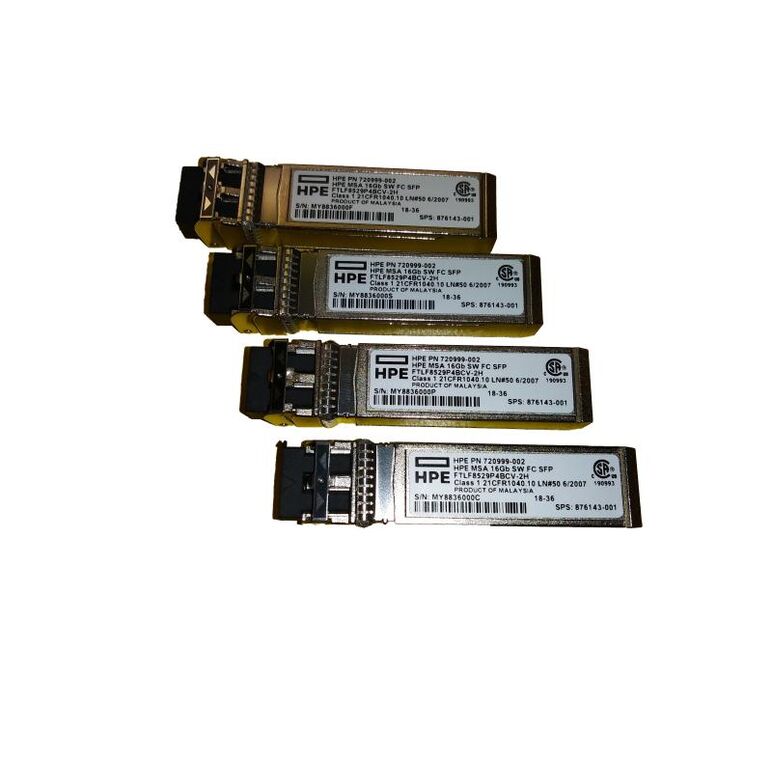 Hpe msa 16gb short wave fibre channel sfp+ 4-pack transceiver,  Accesorii IT | electropc.ro