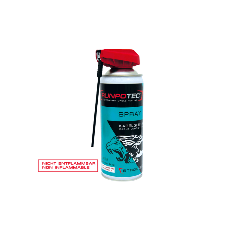RUNPOTEC lubrifiant spray tragere cablu, 400 ml, 20523,  Accesorii si piese de schimb RUNPOTEC | electropc.ro