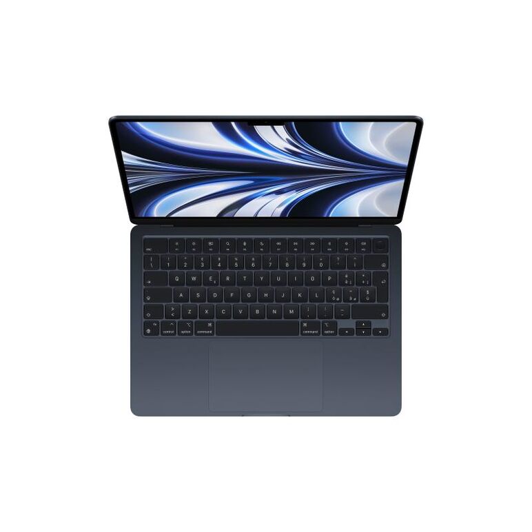 Macbook air 13.6" retina/ apple m2 (cpu 8-core, gpu 10-core, neural engine 16-core)/16gb/512gb - midnight- int kb,  Laptopuri | electropc.ro
