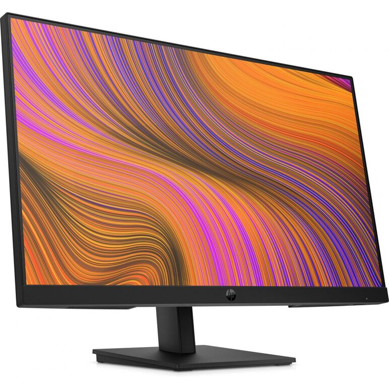 Monitor 23.8" hp p24h g5, led, ips, fhd 1920x1080, 16:9, 5 ms, 250 cd/m², 1000:1, black, 3yw,  Monitoare LED | electropc.ro