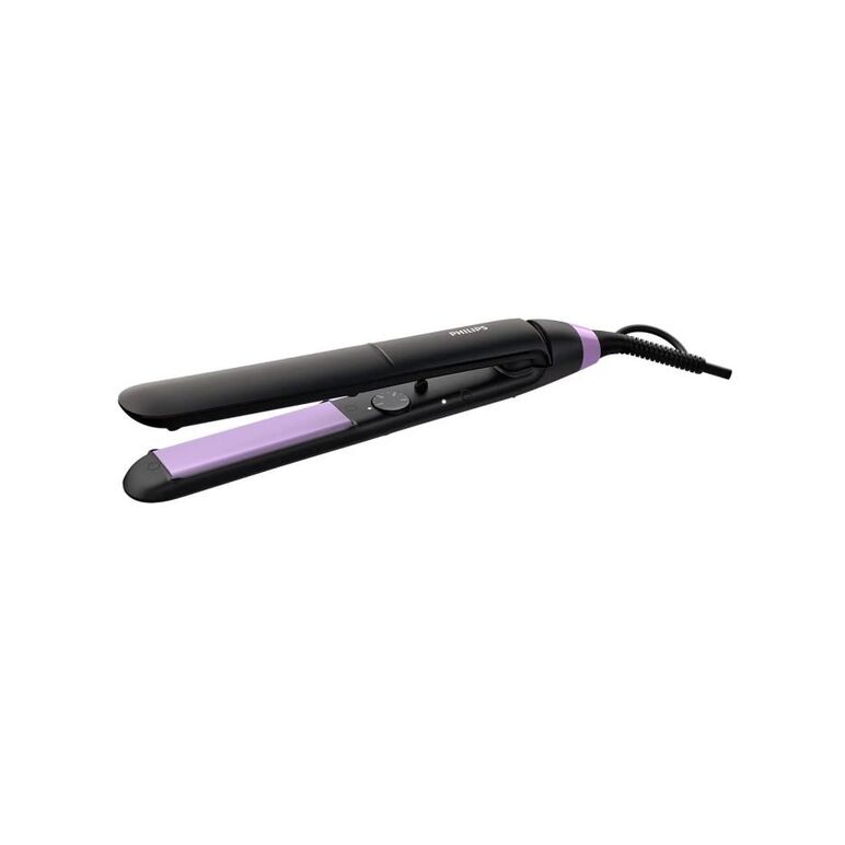 Placa de indreptat parul philips straightcare essential bhs377/00, 230 grade, invelis ceramic, keratina, negru/ mov,  Placi de indreptat parul | electropc.ro