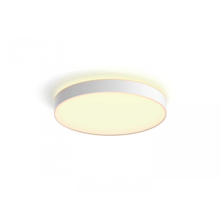 Plafoniera led philips hue enrave, bluetooth, 48w, 4750 lm, lumina alba (2200-6500k), ip20, 55.1cm, alb, intrerupator cu variator inclus,  Lampi de interior | electropc.ro