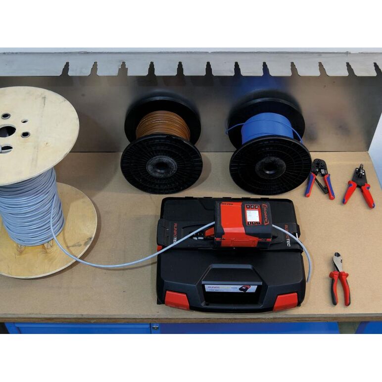 RUNPOTEC RUNPOMETER RM 35 - dispozitiv digital CALIBRAT pentru masurarea cablurilor + geanta transport, 10184,  Instrumente de masura | electropc.ro