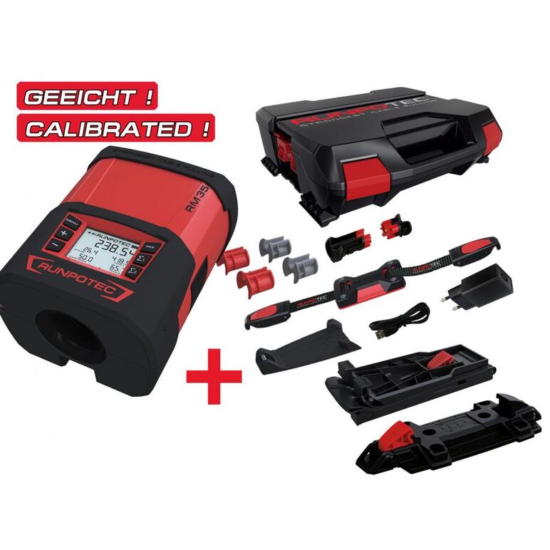 RUNPOTEC RUNPOMETER RM 35 - dispozitiv digital CALIBRAT pentru masurarea cablurilor + geanta transport, 10184,  Instrumente de masura | electropc.ro