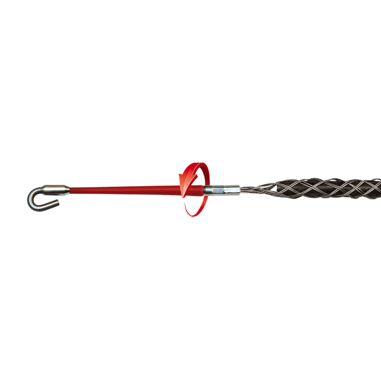 RUNPOTEC RUNPO Z - Ciorap de tragere cu pivot si conectare rapida, diametru 4-6mm, max 200kg, 20272,  Sisteme de tragere a cablurilor | electropc.ro