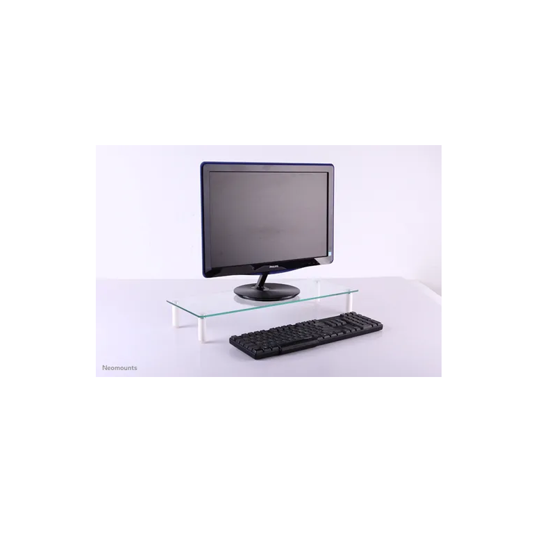 Suport monitor de birou, neomounts by newstar plasma-m1700e, suporta pana la 25kg, transparent,  Suporturi TV & Monitor | electropc.ro