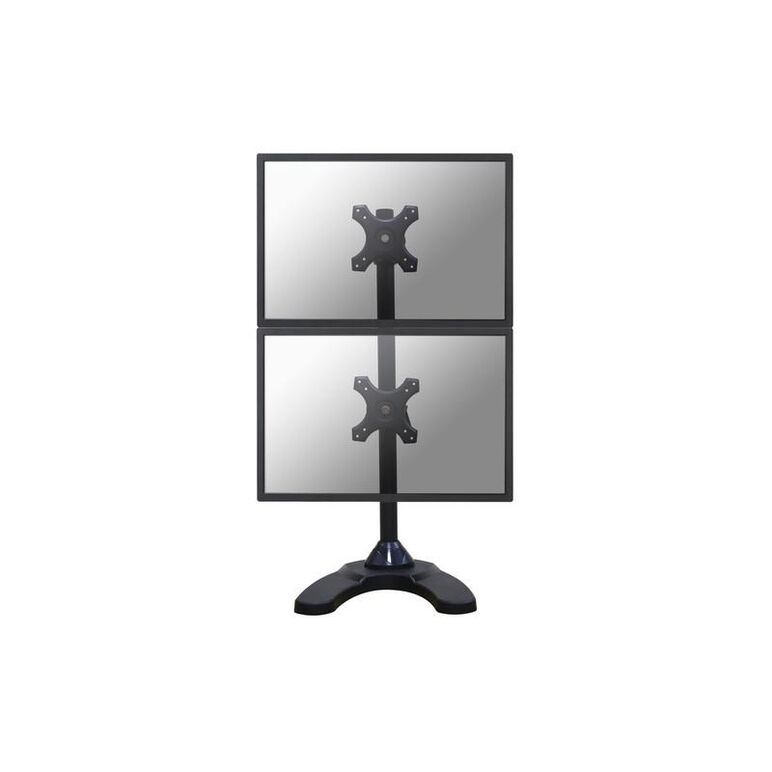 Suport monitor de birou dual, neomounts by newstar fpma-d700ddv, 10" - 27", vesa 100x100, suporta pana la 6kg, negru,  Suporturi TV & Monitor | electropc.ro
