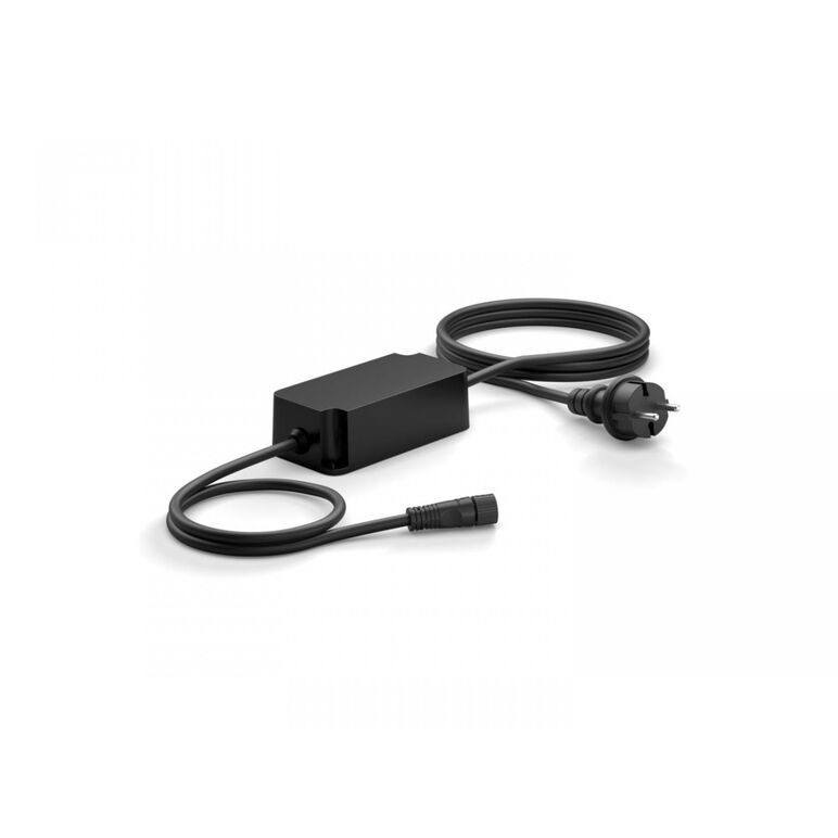 Sursa de alimentare pentru exterior philips hue, 40w, 240v, ip67, cablu electric 1.5m, cablu 24v 0.6m, negru,  Accesorii iluminat de interior | electropc.ro