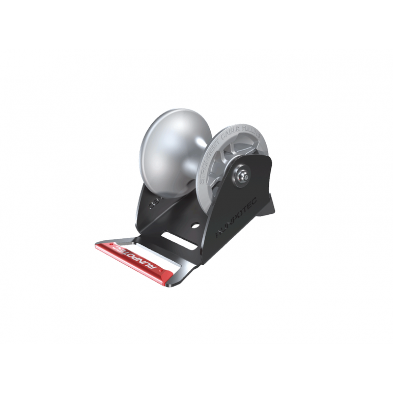 RUNPOTEC ghidaj cablu cu 1 rola pentru muchii si colturi, diametru rola - 130 mm, diametru cablu - max 100 mm, 10156,  Sisteme de tragere a cablurilor | electropc.ro