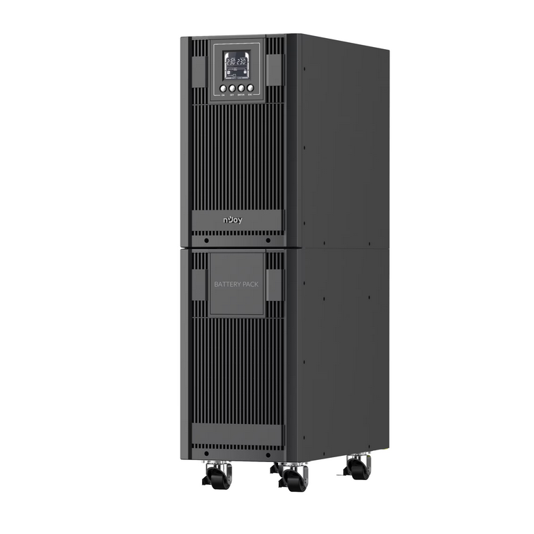 Ups njoy aster 6kt, 6kva / 5.4kw, monofazat, pana la 96% eficienta in eco mode, display lcd, fara baterii instalate, se pot monta 16 acumulatori tip 12v de 7ah sau 9ah  caracteristici ups on-line comunicare hid usb repornire automata reincarcare automata ,  UPS | electropc.ro
