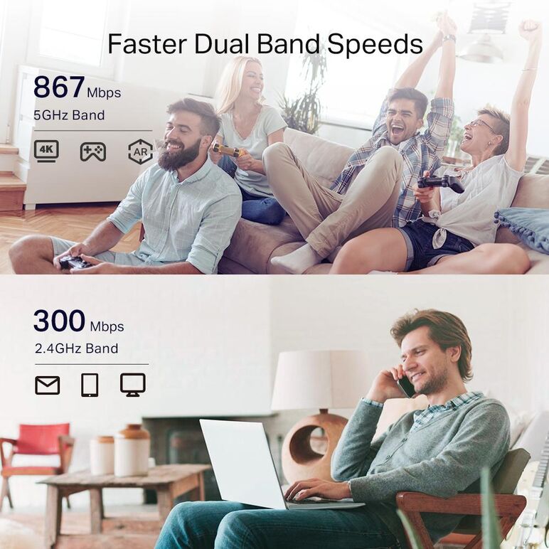 Wireless range extender ac1200 tp-link, re330,standarde wireless: ieee 802.11a/n/ac 5ghz, ieee 802.11b/g/n 2.4ghz, viteza wireless:  300 mbps în banda de 2.4 ghz, 867 mbps în banda de 5 ghz, moduri : range extender/access point.,  Access point & Range Ext. | electropc.ro