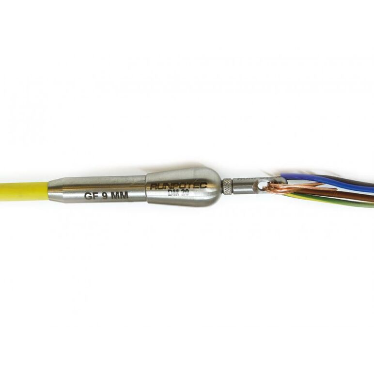 RUNPOTEC varf de tragere inox diametru 8mm, conexiune RTG diametru 6mm, 30208,  Accesorii si piese de schimb RUNPOTEC | electropc.ro