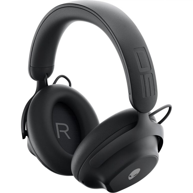 Alienware pro wireless gaming headset, connectivity technology: wired/wireless, wireless technology: bluetooth, wireless operating distance: 30m, bluetooth standard: bluetooth 5.3, impedance: 32 ohm, features: 50mm graphene-coated drivers, 2-mic ai noise ,  Casti audio | electropc.ro