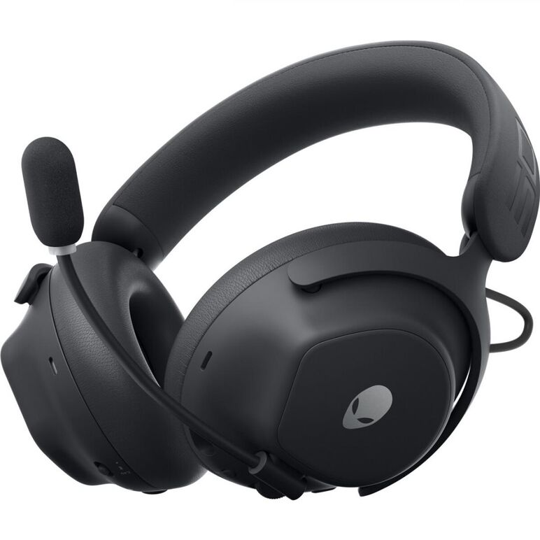 Alienware pro wireless gaming headset, connectivity technology: wired/wireless, wireless technology: bluetooth, wireless operating distance: 30m, bluetooth standard: bluetooth 5.3, impedance: 32 ohm, features: 50mm graphene-coated drivers, 2-mic ai noise ,  Casti audio | electropc.ro