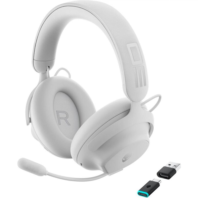 Alienware pro wireless gaming headset lunar light,  Casti audio | electropc.ro