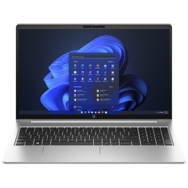 Laptop hp probook 455 g10, 15.6 inch fhd (1920x1080) led anti-glare uwva narrow bazel 250 nits , amd ryzen 5-7530u hexa core (2.0ghz, up to 4.5ghz, 16mb), video integrat amd radeon graphics, ram 16gb ddr4 3200mhz (1x16gb), ssd 512gb pcie nvme, no odd, box,  Laptopuri | electropc.ro