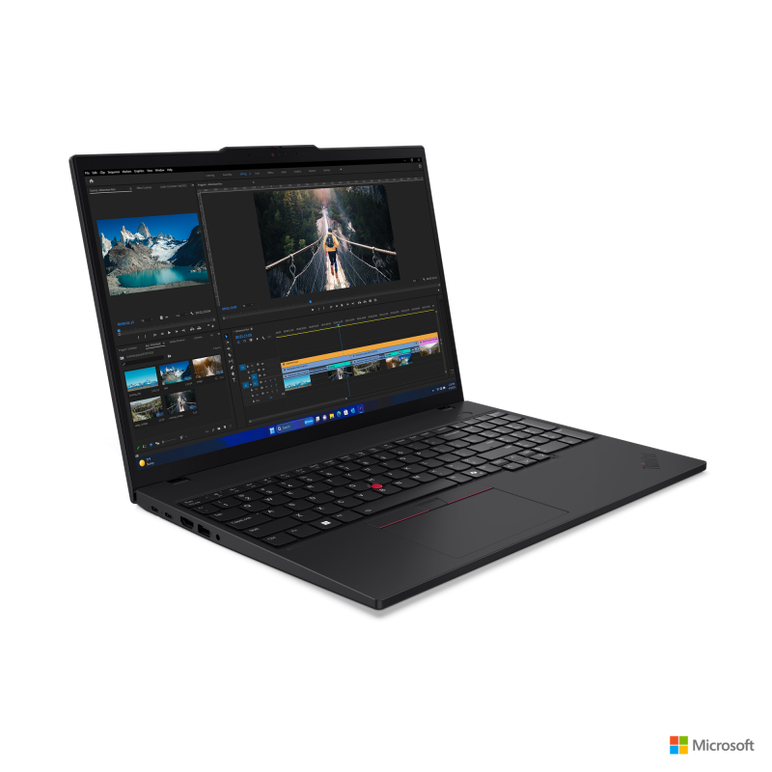 Laptop lenovo thinkpad t16 gen 3; 16" wuxga (1920x1200) ips 400nits anti-glare, 100% srgb, low power; intel® core™ ultra 5 125u, 12c (2p + 8e + 2lpe) / 14t, max turbo up to 4.3ghz, 12mb; video integrated intel® graphics; ram 1x 16gb so-dimm ddr5-5600; 512,  Laptopuri | electropc.ro