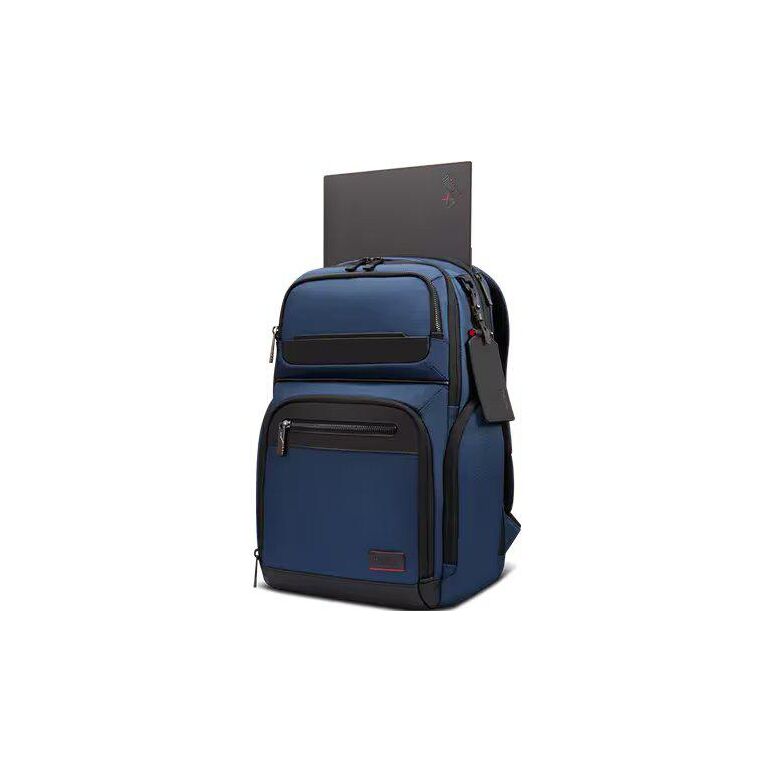 Lenovo thinkpad executive 16" backpack, 22l capacity, 36.2 x 25.3 x 2.2 cm, 1.8kg, outside fabric material: polyester 88%, leather 12%, navy,  Genti laptop | electropc.ro