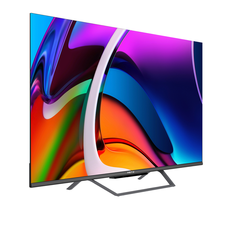 Televizor metz qled 55mqe7600y, 139 cm, smart google tv, 4k ultra hd, clasa f (brand german),  Televizoare | electropc.ro