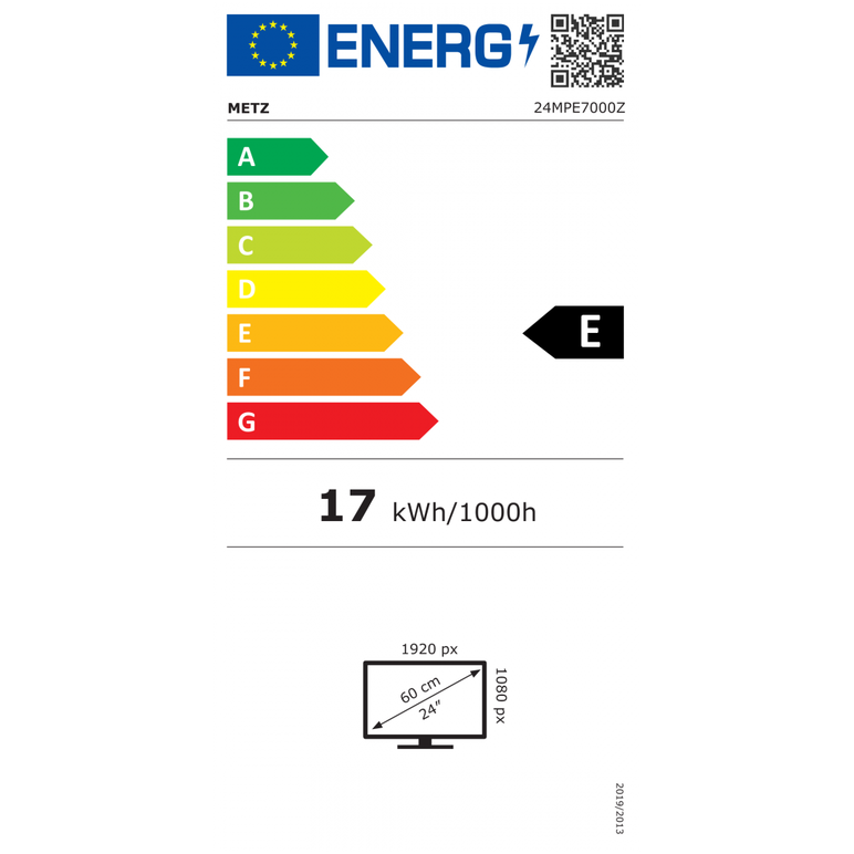 Televizor portabil metz led 24mpe7000, 60 cm, smart google tv , full hd, 220/12v, 3h battery, clasa e (brand german),  Televizoare | electropc.ro