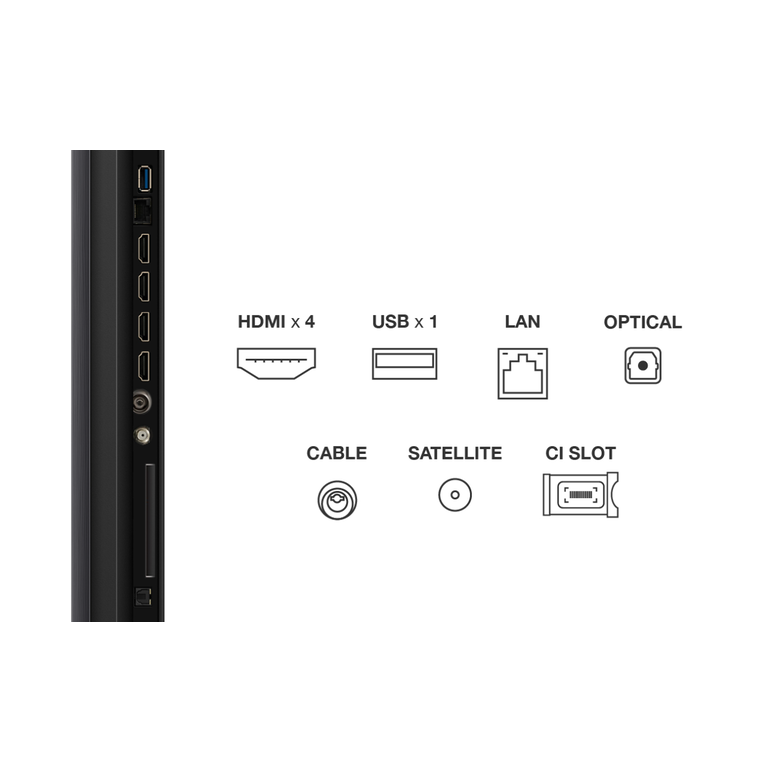 Televizor tcl mini led 65q6c, 164 cm, smart google tv, 4k ultra hd, (model 2025),  Televizoare | electropc.ro