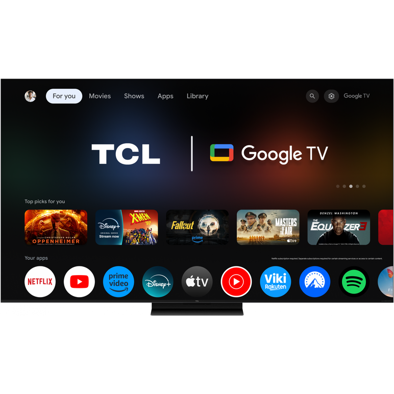 Televizor tcl mini led 75q7c, 189 cm, smart google tv, 4k ultra hd, (model 2025),  Televizoare | electropc.ro
