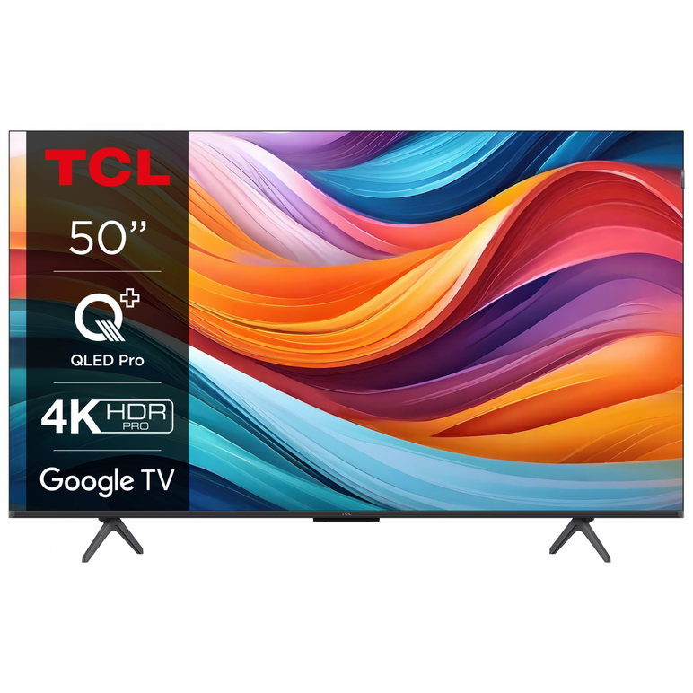 Televizor tcl qled 50qled780 tv 127cm (50"), 4k, smart tv, negru,  Televizoare | electropc.ro