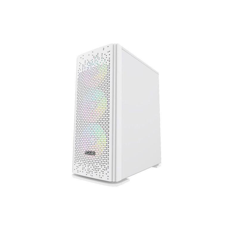 Carcasa aqirys gacrux rgb mid tower argb alb,  Carcase | electropc.ro