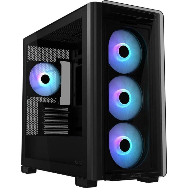 Carcasa asus a23 plus mid tower argb negru,  Carcase | electropc.ro