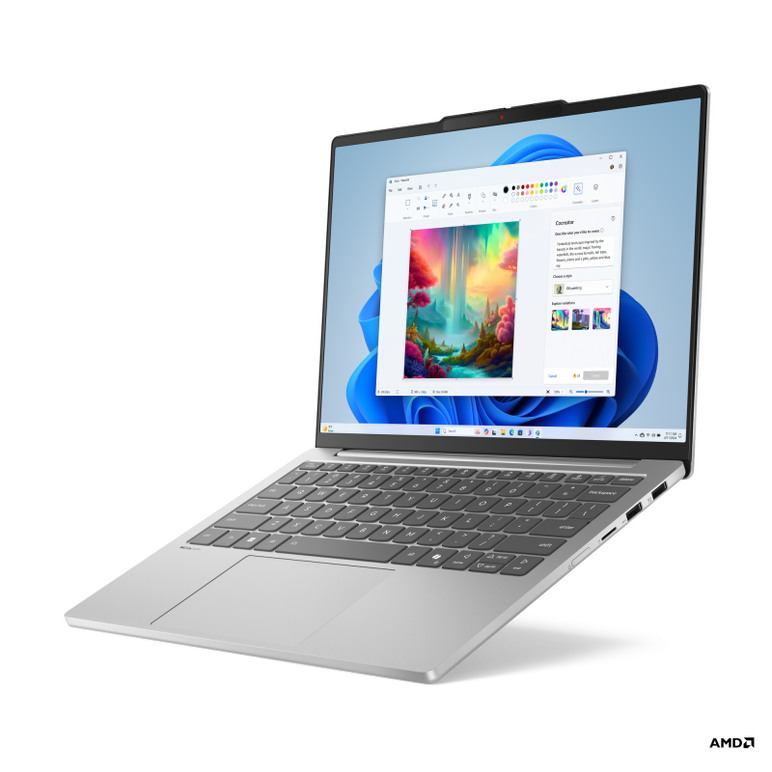 Laptop lenovo ideapad slim 5 13arp10, 13.3" wuxga (1920x1200) ips 400nits anti-glare, 100% srgb, amd ryzen™ 7 7735hs (8c / 16t, 3.2 / 4.75ghz, 4mb l2 / 16mb l3), video integrated amd radeon™ 680m graphics, ram 16gb soldered lpddr5x-6400; memory soldered t,  Laptopuri | electropc.ro
