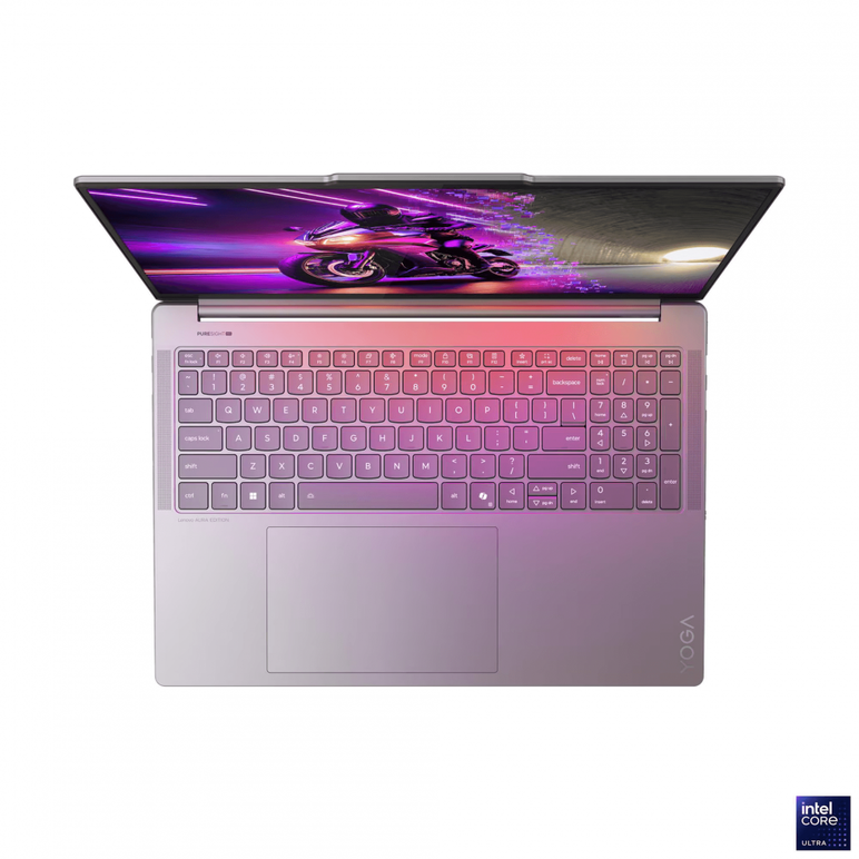 Laptop lenovo yoga pro 9 16iah10, 16" 2.8k wqxga+ (2880x1800) oled 1100nits (peak) / 500nits (typical) glossy, 100% dci-p3, 100% srgb, 120hz, eyesafe®, dolby vision®, tÜv low blue light, displayhdr™ true black 1000, x-rite®, puresight pro, intel® core ult,  Laptopuri | electropc.ro