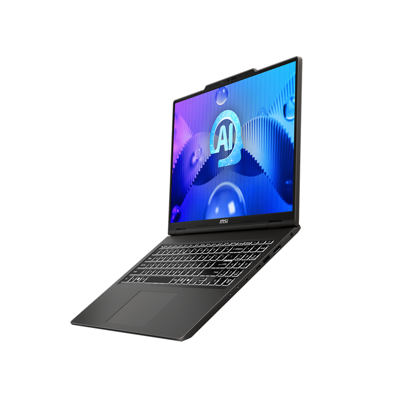 Laptop msi gaming venture 16 ai a1mg-038xro, 16" 2k (2048x1280), 120hz, oled, intel® core™ ultra 7 155h, 16c (6p + 8e + 2lpe) / 22t, max turbo up to 4.8ghz, 24mb, video intel® arc™ graphics, ram ddr5 8gb*2 (5600) mhz, 2 slots, max 96gb, ssd 512gb nvme ssd,  Laptopuri | electropc.ro