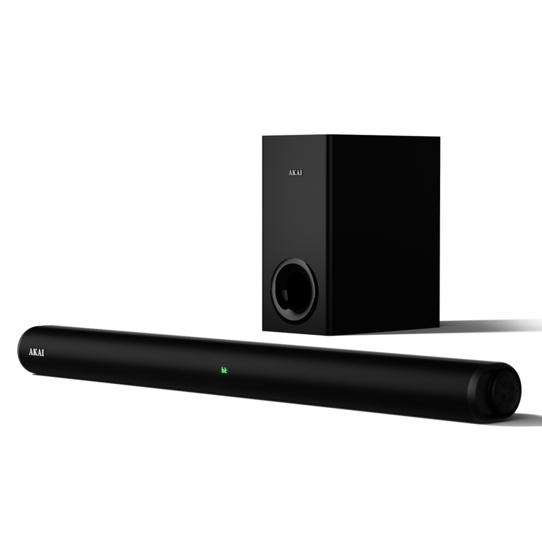 Soundbar akai asb-8wsw, putere rms 150w, raspuns in frecventa 50hz-18khz, sursa alimentare ac 100-240v, impendanta 4 ohmi, negru,  Sisteme audio | electropc.ro