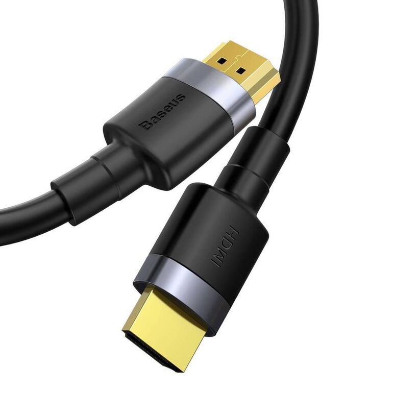 Cablu video baseus cafule, conectivitate hdmi (t) la hdmi (t), rezolutie maxima 4k uhd (3840 x 2160) la 60 hz, conectori auriti, lungime 5 metri,  Cabluri periferice | electropc.ro