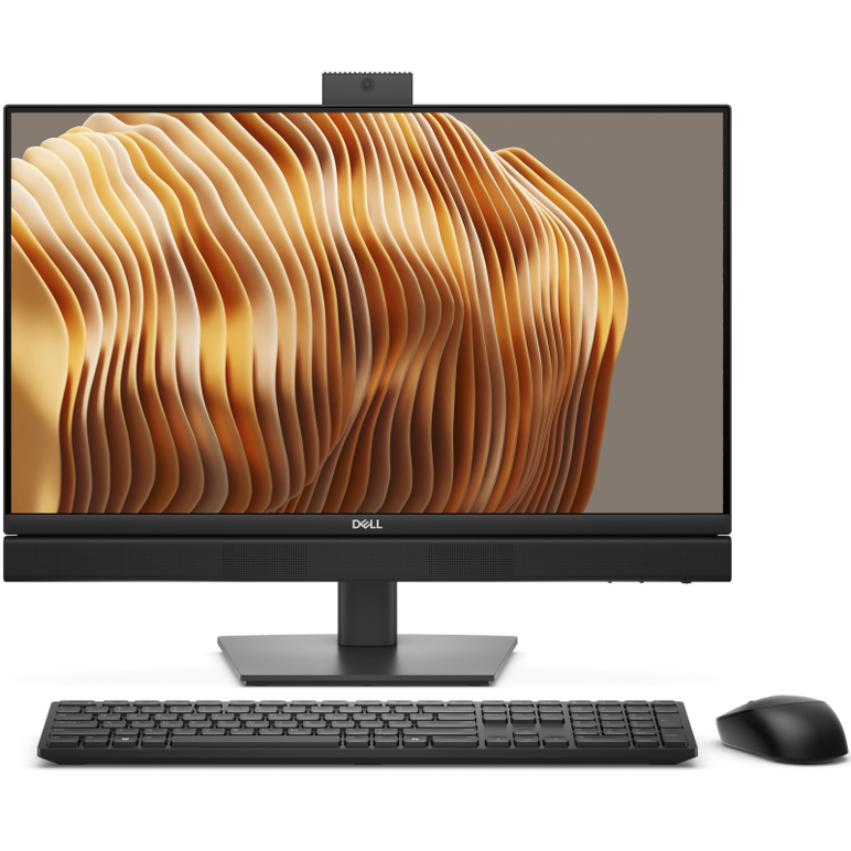 Dell pro all-in-one qc24251, 24-inch non-touch panel, 35w cpu, fhd hdr camera, ww, intel(r) core(tm) ultra 5 235t vpro(r) (13 tops npu, 14 cores, up to 5.0ghz), integrated graphics, 16 gb: 1 x 16 gb, ddr5, up to 5600 mt/s, non-ecc, 512gb ssd, 130 watt a/c,  All in one PC | electropc.ro