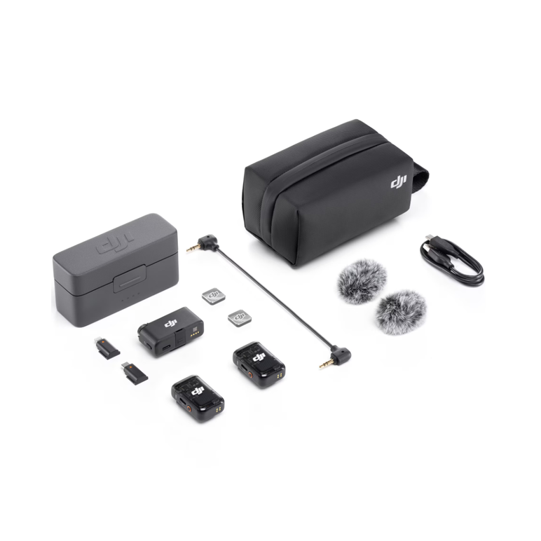 Dji mic 2 (2tx+1rx+ charging case),  Microfoane | electropc.ro