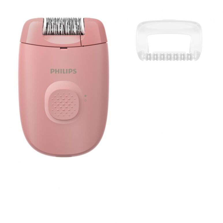 Epilator cu fir philips seria 2000 bre227/00, 1 viteza, 2 accesorii, retea, corai, l x a x i (mm) 110x40x145,  Epilatoare | electropc.ro