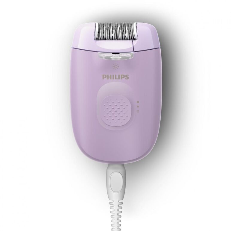 Epilator philips seria 4000 bre257/00, 2 setari de viteza, cap de epilare lavabil, 4 accesorii, lila, l x a x i (mm) 50x120x145,  Epilatoare | electropc.ro