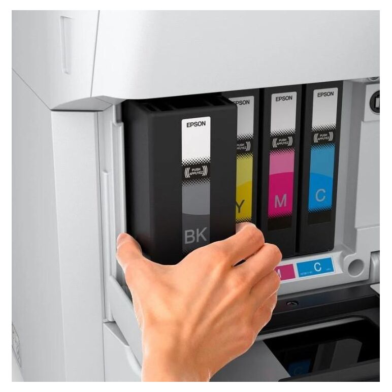Epson workforce pro em-c7100dwf a3+ color inkjet mfp, functii( tiparire, scanare, copiere, fax), 4 culori, viteza printare; 35 ppm mono, 35ppm color, rezolutie: 4.800 x 1.200 dpi, volum recomandat lunar: 500-5.000pagini,maxim: 75.000 pagini, viteza scanar,  Multifunctionale Inkjet | electropc.ro