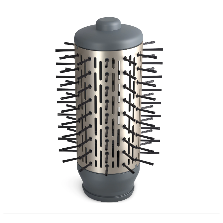 Perie rotativa cu aer cald philips seria 7000 bha710/00, 1000w, ingrijire cu ioni, 2 accesorii, setare temperatura de ingrijire, peri naturali, invelis ceramic din turmalina,  alb/crem, l x a x i (mm) 345x150x95,  Perii de par electrice | electropc.ro