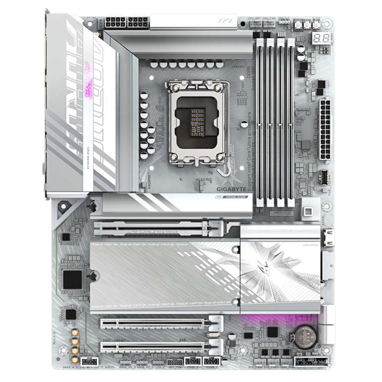 Placa de baza gigabyte b860 aorus elite wifi7 ice lga1851,  Placi de baza | electropc.ro